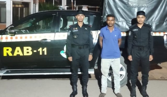 আড়াইহাজারে তরুণীকে ধর্ষন মামলার আসামী গ্রেপ্তার