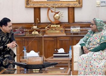 ভিয়েতনামের রাষ্ট্রদূতের প্রধানমন্ত্রীর সাথে সৌজন্য সাক্ষাৎ