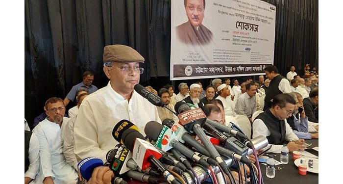 নির্বাচনে না আসলে বিএনপিই অস্তিত্ব সঙ্কটে পড়বে-তথ্যমন্ত্রী