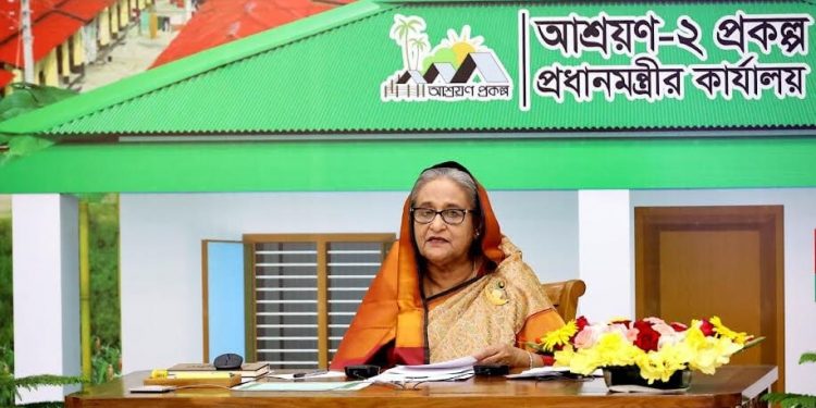 ৭টি জেলা ও ১৫৯টি উপজেলাকে গৃহহীন ও ভূমিহীনমুক্ত ঘোষণা করলেন প্রধানমন্ত্রী