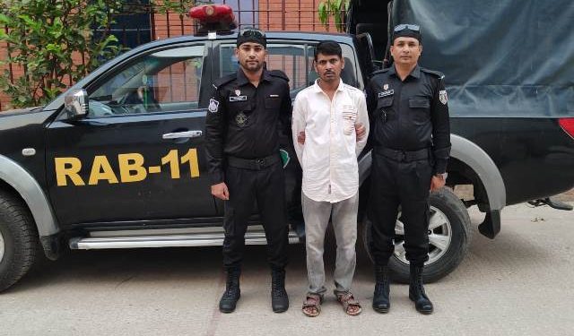 চাষাঢ়ায় ধর্ষণ মামলার পলাতক আসামী গ্রেপ্তার