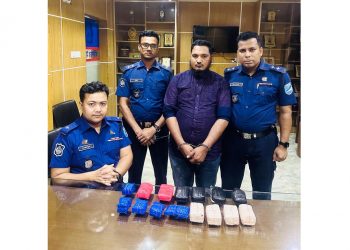 কক্সবাজারের ইয়াবার চালান সহ যুবক গ্রেপ্তার হল নারায়ণগঞ্জে