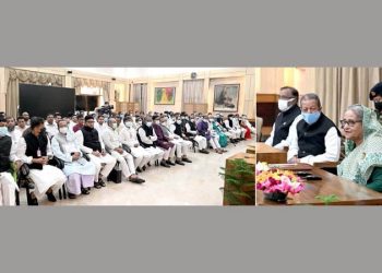 দেশি-বিদেশি ষড়যন্ত্রের বিরুদ্ধে সতর্ক থাকার আহ্বান প্রধানমন্ত্রীর