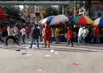 যুবদলের দুই গ্রুপের সংঘর্ষে আহত পাঁচ