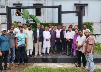 মহানগর বিএনপির সম্মেলনস্থল পরিদর্শনে কেন্দ্রীয় নেতৃবৃন্দ