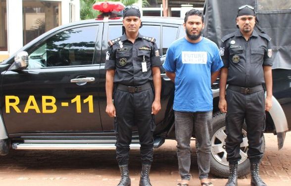 র‌্যাবের অভিযানে ধর্ষণ মামলার আসামী গ্রেপ্তার