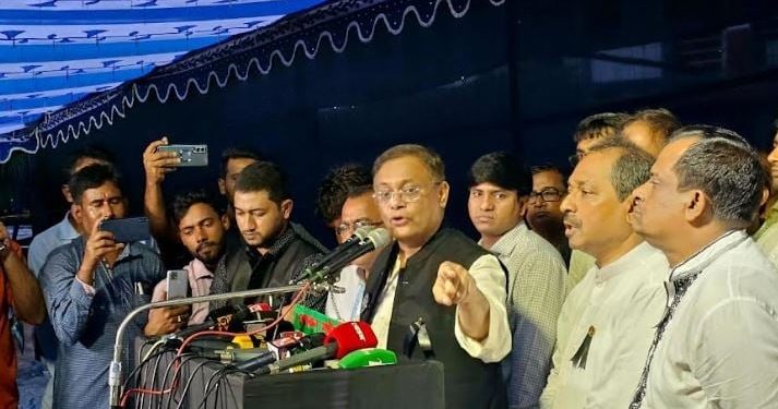 বিএনপি জনগণের জন্য রাজনীতি করে না-তথ্যমন্ত্রী