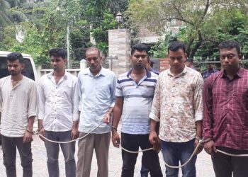 সোনারগায়ে ডিবি পরিচয়ে ডাকাতির সময় গ্রেপ্তার ৬