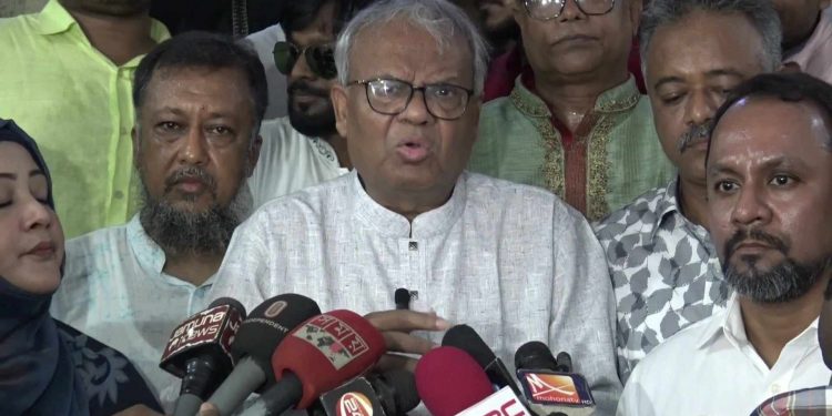 সরকার পদত্যাগ না করা পর্যন্ত বিএনপি নির্বাচনে অংশগ্রহণ করবে না-রিজভী