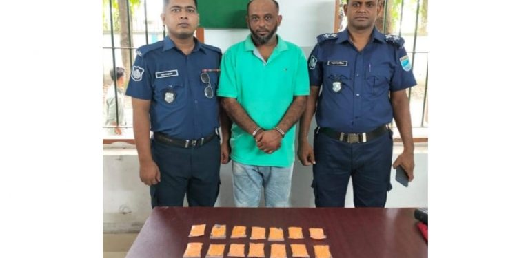 সোনারগাঁয়ে ৩৫৫০ পিস ইয়াবাসহ গ্রেপ্তার ১