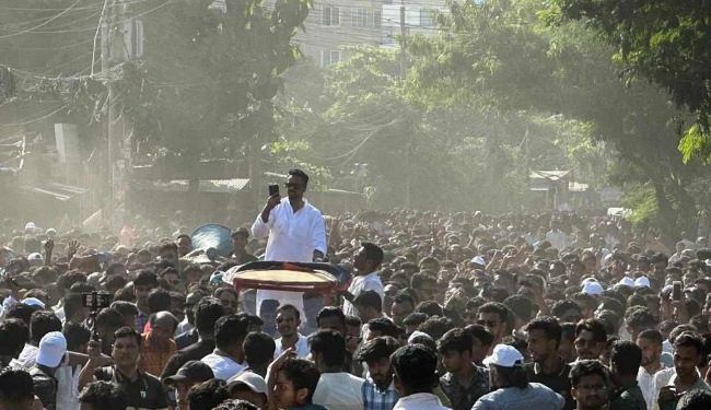 অয়ন ওসমানের নেতৃত্বে ১৫ হাজার তরুন ও যুব সমাজের জন সভায় যোগদান