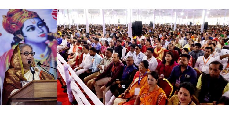 সমৃদ্ধ ও স্মার্ট বাংলাদেশ গড়ে তুলতে একসঙ্গে কাজ করার আহ্বান প্রধানমন্ত্রীর