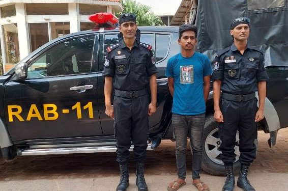 বন্দরে ৪৬ কেজি গাঁজাসহ একজন মাদক ব্যবসায়ী গ্রেফতার