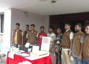 সিদ্ধিরগঞ্জে জাল টাকার তিন কারবারিকে গ্রেফতার