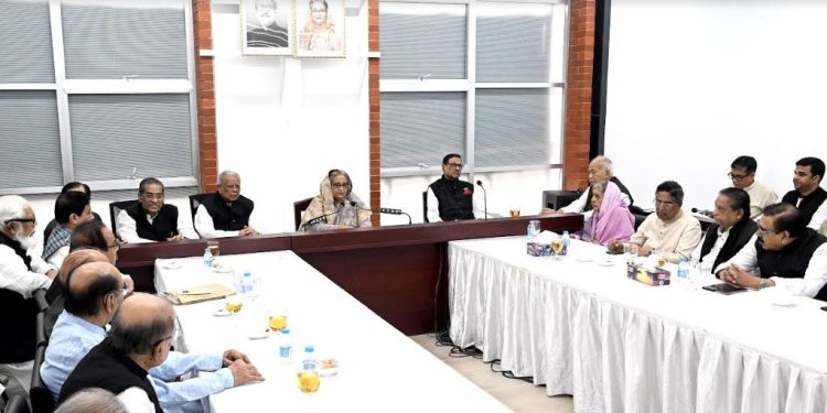 দেশের সব রাজনৈতিক দলের প্রতি নির্বাচনে অংশগ্রহণের জন্য আহ্বান প্রধানমন্ত্রীর