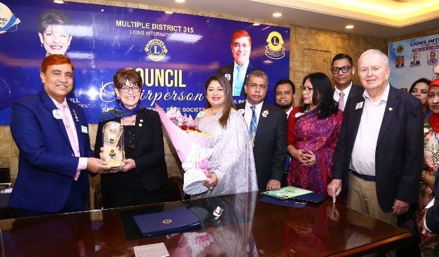 লায়ন্সের কার্যক্রম সম্পর্কে অবহিতে রোড শো অনুষ্ঠিত