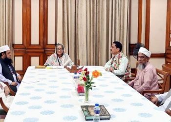 শেখ হাসিনার সঙ্গে দুটি ইসলামিক দলের নেতৃবৃন্দের বৈঠক