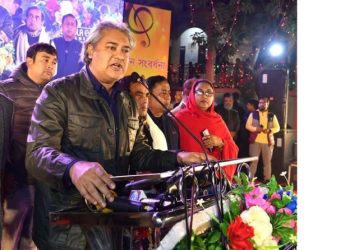 শেখ হাসিনা রাষ্ট্র পরিচালনার দায়িত্বে আছেন বলেই দেশে শান্তি বিরাজ করছে-আরাফাত