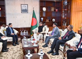 পররাষ্ট্রমন্ত্রী হাছানের সঙ্গে ভারতের হাইকমিশনার সৌজন্য সাক্ষাত