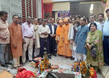 রাজা লক্ষ্মীনারায়ণ জিউর বিগ্রহ মন্দির উদ্বোধন