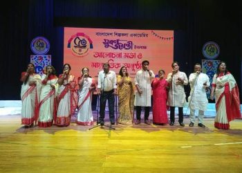 বঙ্গবন্ধুকে হত্যা করে বাংলাদেশকে একশ বছর পিছিয়ে দেয়া হয়েছে-চন্দনশীল