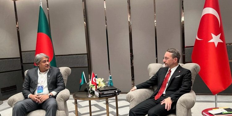 বাংলাদেশ ও তুরস্ক যৌথভাবে কাজ করবে-তথ্য প্রতিমন্ত্রী