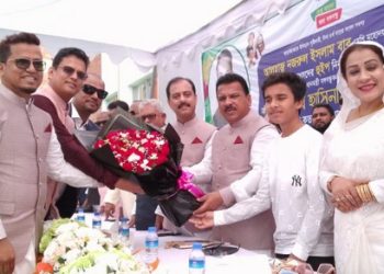 সংসদের হুইপ এমপি বাবুকে মিথিলা গ্রুপের উদ্যেগে সংবর্ধনা