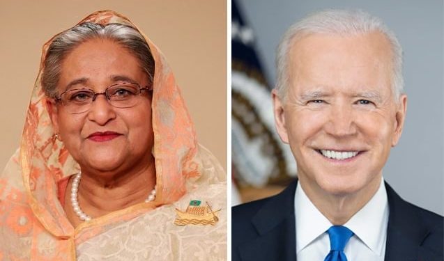 একসঙ্গে কাজ করার ইচ্ছা প্রকাশ করে প্রধানমন্ত্রীকে চিঠি দিয়েছেন জো বাইডেন