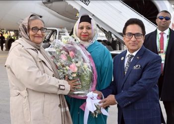 তিন দিনের সরকারি সফরে জার্মানিতে পৌছেছেন প্রধানমন্ত্রী