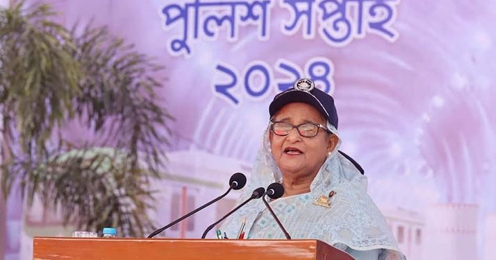 পুলিশের প্রতি দেশের মানুষ আস্থা রাখতে পারছে-প্রধানমন্ত্রী
