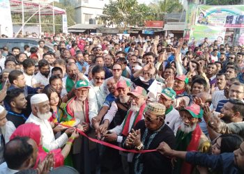 মাদক, সন্ত্রাস, চাঁদাবাজি ও ইভটিজিং বন্ধ করতে সবার সহায়তা চান শামীম ওসমান