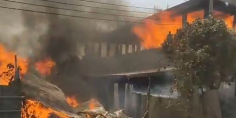 ফতুল্লায় তুলার কারখানায় অগ্নিকান্ড