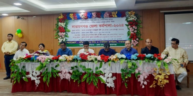 মন্দির ভিত্তিক শিশু ও গণশিক্ষা প্রকল্পের নারায়ণগঞ্জ জেলা কর্মশালা অনুষ্ঠিত