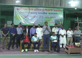 খেলাধুলার মাধ্যমে নারায়ণগঞ্জ ক্লাব তার ঐতিয্য ধরে রাখবে-শামীম ওসমান
