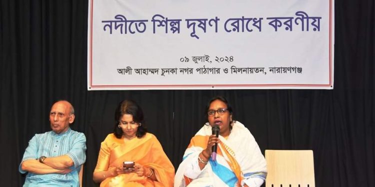 নদী দূষণে নারায়ণগঞ্জ সিটি করপোরেশন কিছুটা দায়ী-মেয়র আইভী