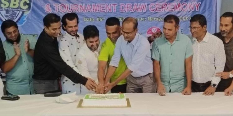 নারায়ণগঞ্জে ক্রিকেট টুর্নামেন্ট সিজন-২ এর ট্রফি ও জার্সি উন্মোচন