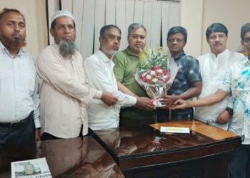 আনিসুল ইসলাম সানির সাথে জাসাস নেতৃবৃন্দের সাক্ষাৎ
