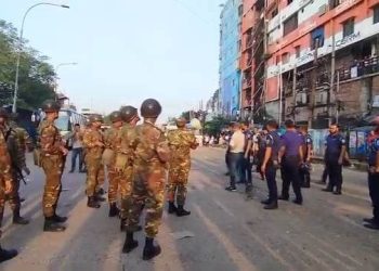 কেন্দ্রীয় বাস টার্মিনাল নিয়ন্ত্রণ নিয়ে বিএনপির দু’গ্রুপের সংঘর্ষ
