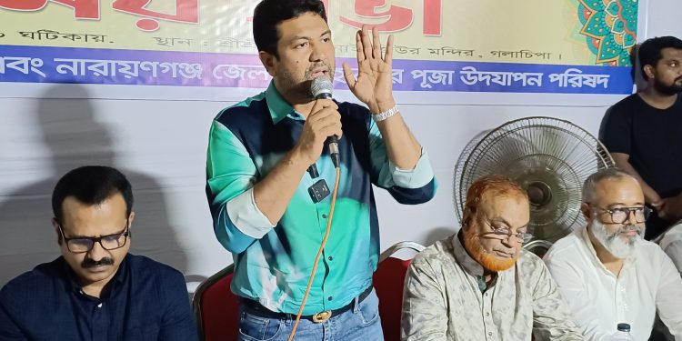 আ’লীগ বরাবর হিন্দু সম্প্রদায়কেকে ট্রামকার্ড হিসাবে ব্যবহার করার চেষ্টা করেছে-আজাদ