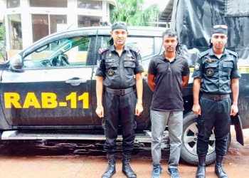 কারাগার থেকে পলাতক মৃত্যুদন্ডপ্রাপ্ত আসামী নারায়ণগঞ্জে গ্রেপ্তার