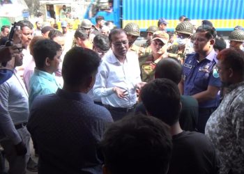 শহরের যানজট নিরসনে ৫ টি সংস্থার যৌথ উদ্যোগে অভিযান