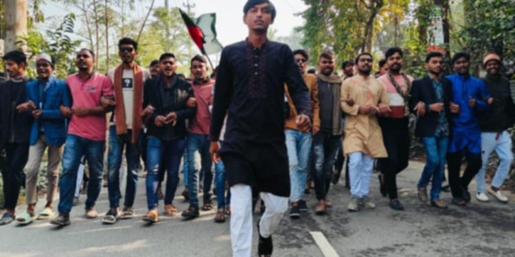 রূপগঞ্জে মহান বিজয় দিবস উপলক্ষে ছাত্রদলের র্যালী