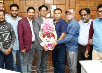 কেন্দ্রীয় ফটো জার্নালিস্ট এসোসিয়েশনের নবনির্বাচিত কমিটির সাক্ষাৎ