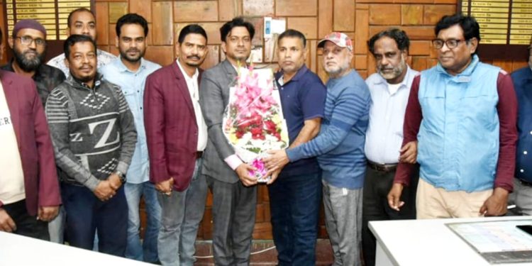 কেন্দ্রীয় ফটো জার্নালিস্ট এসোসিয়েশনের নবনির্বাচিত কমিটির সাক্ষাৎ