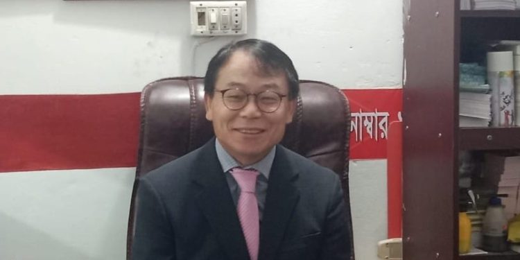 নারায়ণগঞ্জ পরিদর্শনে সেরাজেমের দক্ষিণ কোরিয়ার ব্যবস্থাপনা পরিচালক