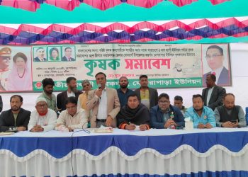 সোনারগাঁয়ে কৃষক দলের কৃষক সমাবেশ