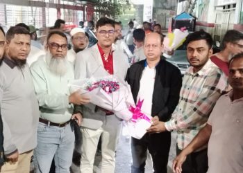 মাসুকুল ইসলাম রাজিবকে স্বেচ্ছাসেবক দলের শুভেচ্ছা