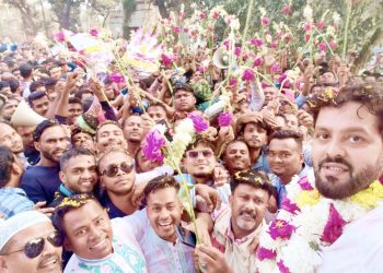 রূপগঞ্জে দিপু ভুঁইয়ার সাথে বিএনপি নেতাকর্মীদের শুভেচ্ছা বিনিময়