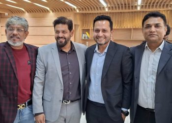 চেম্বার অব কমার্স’র সভাপতি দিপু ও সহ সভাপতি সোহেল ও জাফর