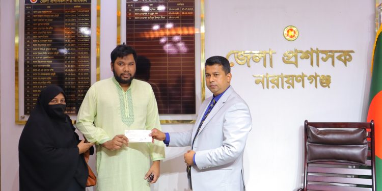 বৈষম্যবিরোধী আন্দোলনে আহত মাহাবুবের পাশে মানবিক ডিসি